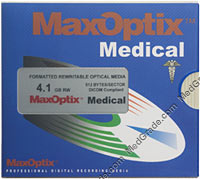 MaxOptix Medical 4.1 GB MO Disk R/W