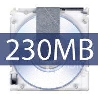 230 MB MO Disk R/W