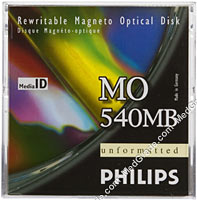 Philips 540 MB MO Disk R/W
