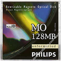 Philips 128 MB MO Disk R/W